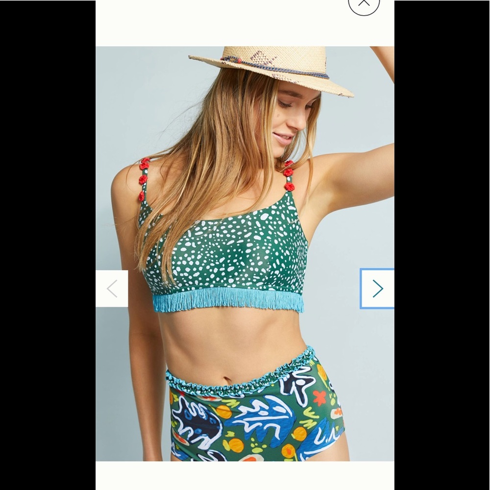 Anthropologie Dorothy Shain Clara Bikini SZ M
